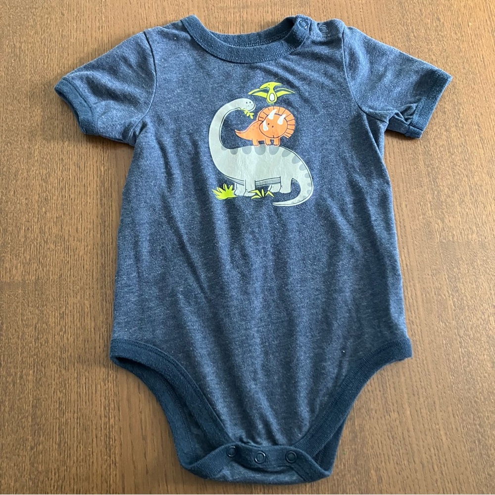Garanimals Blue Dinosaur Bodysuit